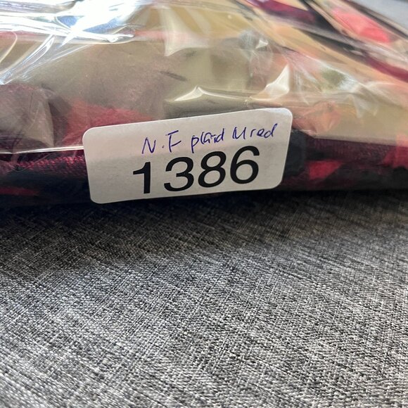 Naked & Famous Brushed Flannel Buffalo Check Button Down Shirt - Men's Size S - Picture 8 of 8